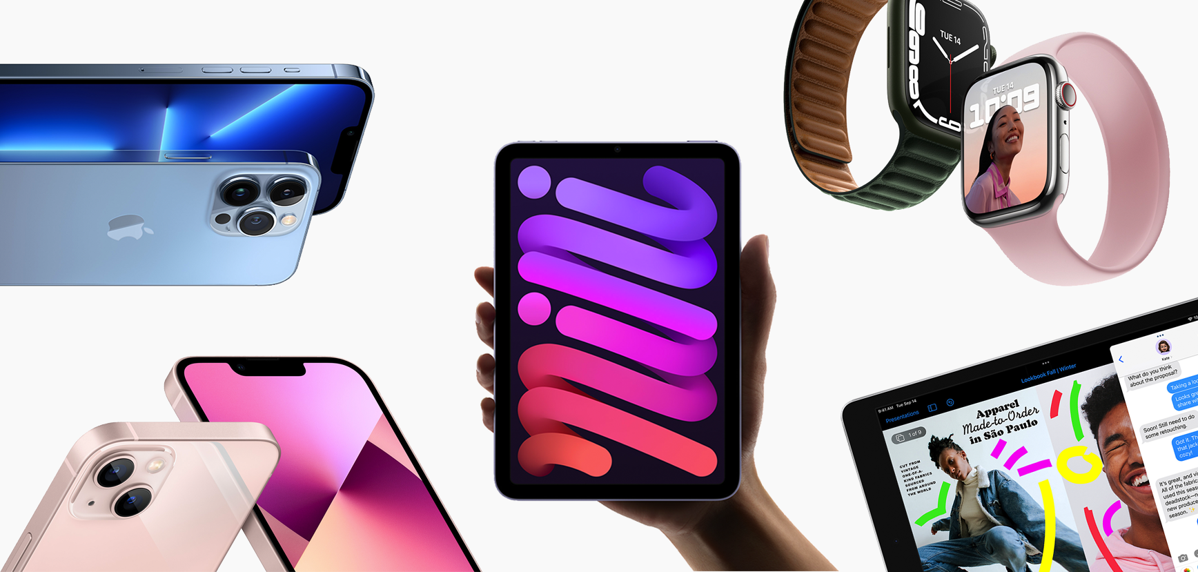 September 2021 Apple Launch Range