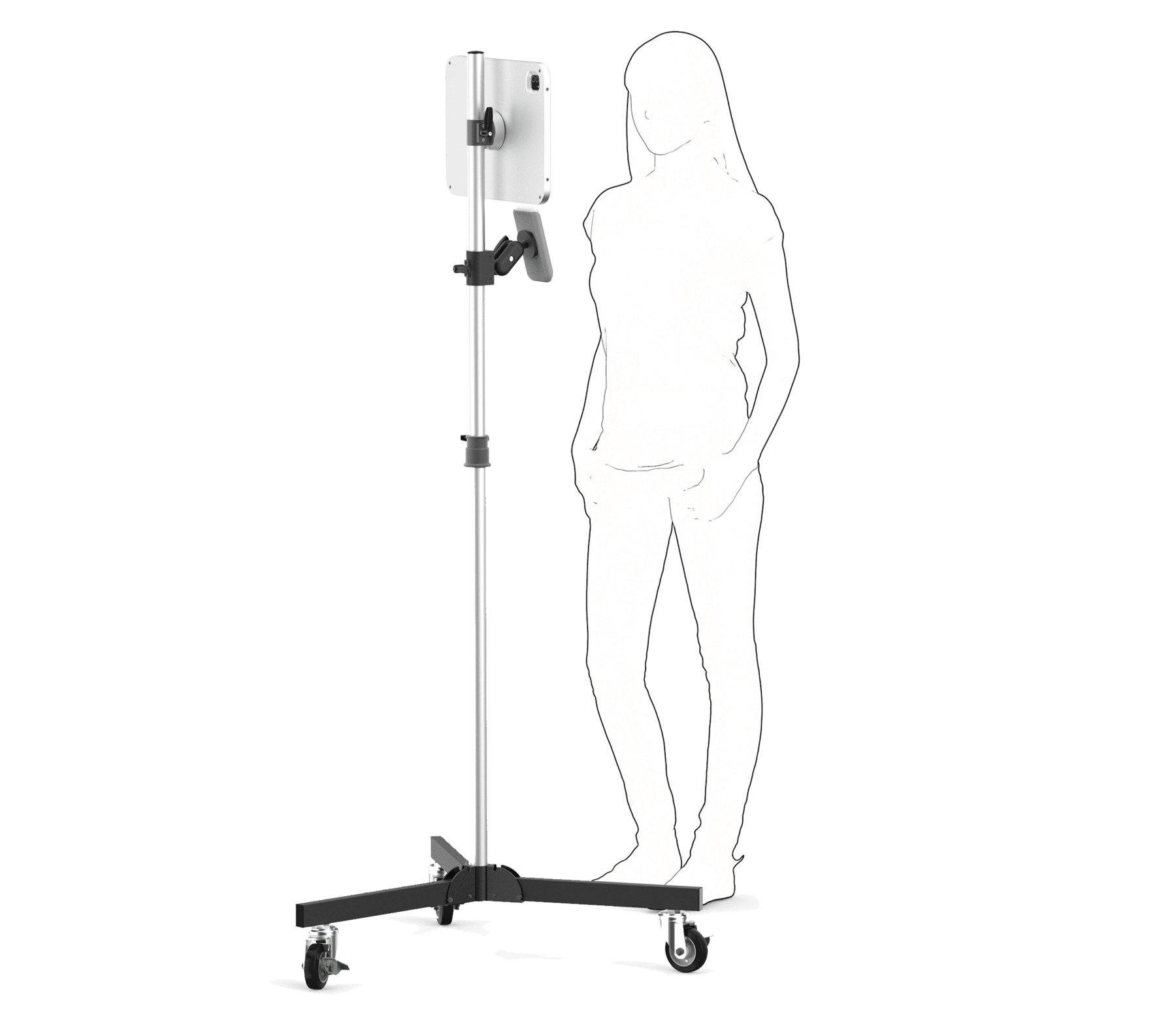 Rolling Kiosk Stand (MTO)